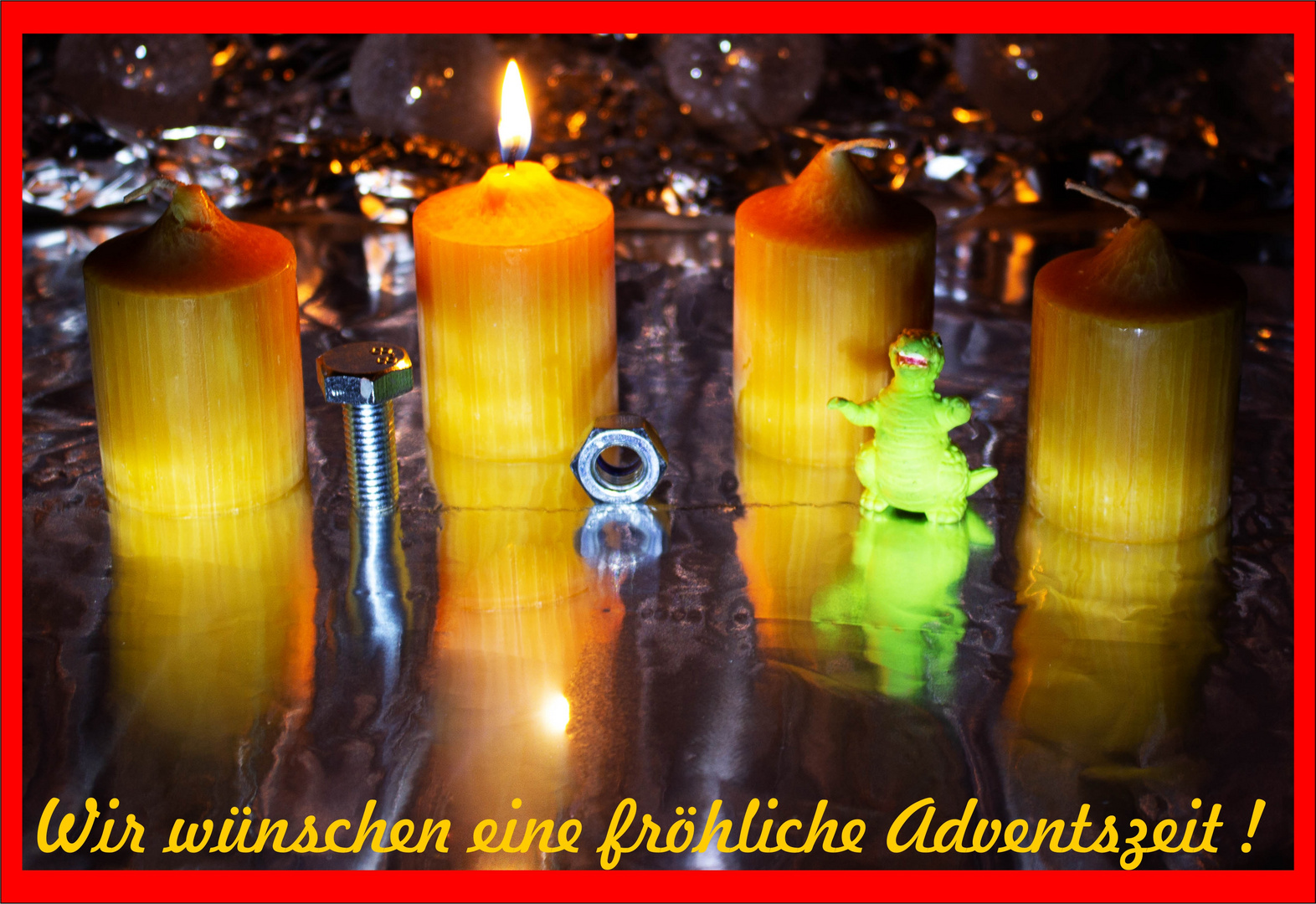 Advent, Advent, ein Lichtlein brennt ...