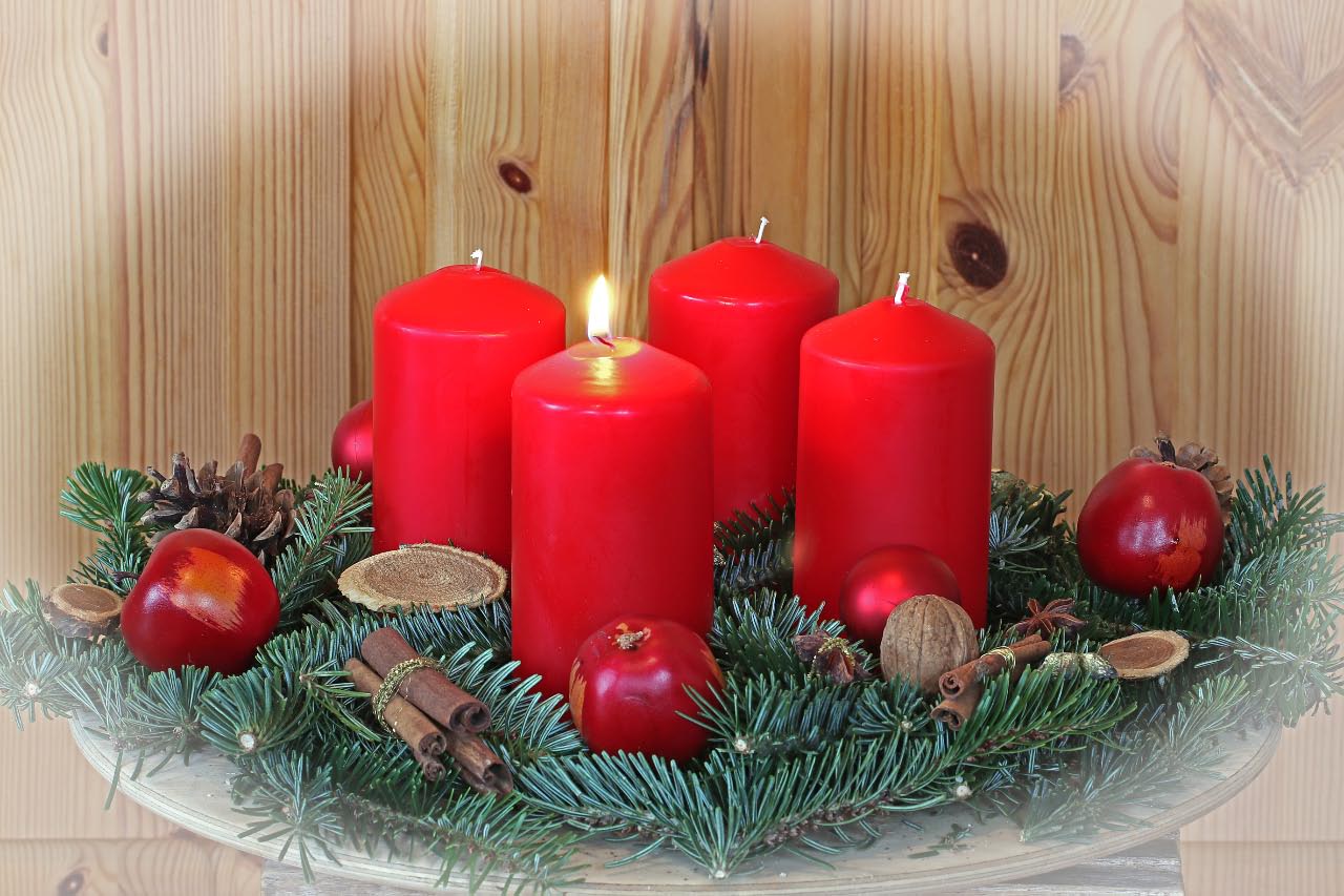 Advent, Advent, ein Lichtlein brennt. ...