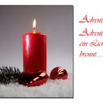 Advent, Advent...