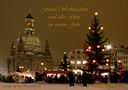 Advent an der Frauenkirche von Wolfgang Mehlis 