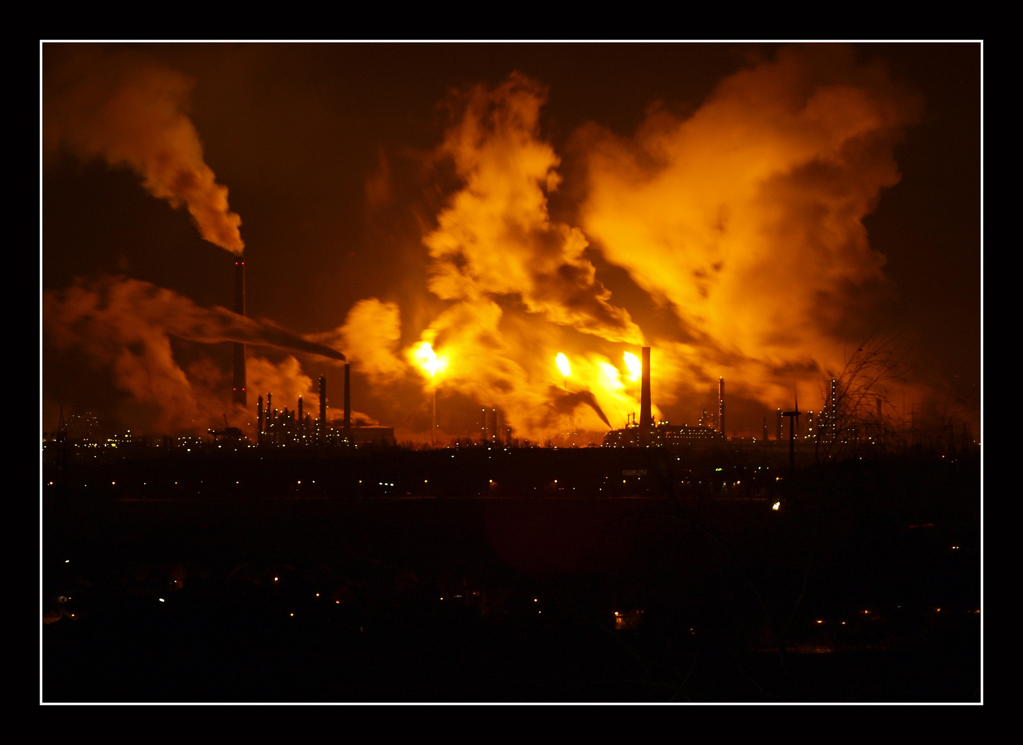 Advent in der Raffinerie