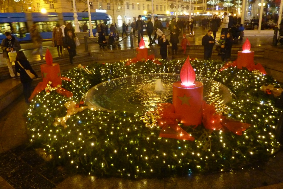 Advent in Zagreb, Croatia