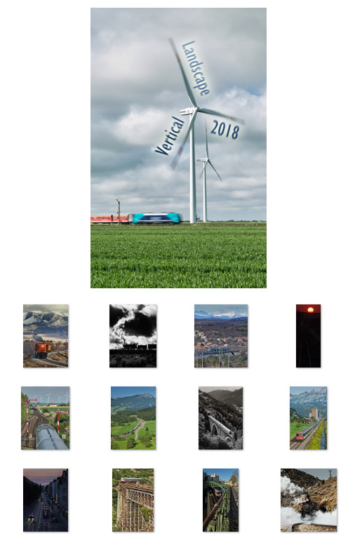 Advent-Kalender 3/11 2018 - "Vertikale Landschaft 2018"