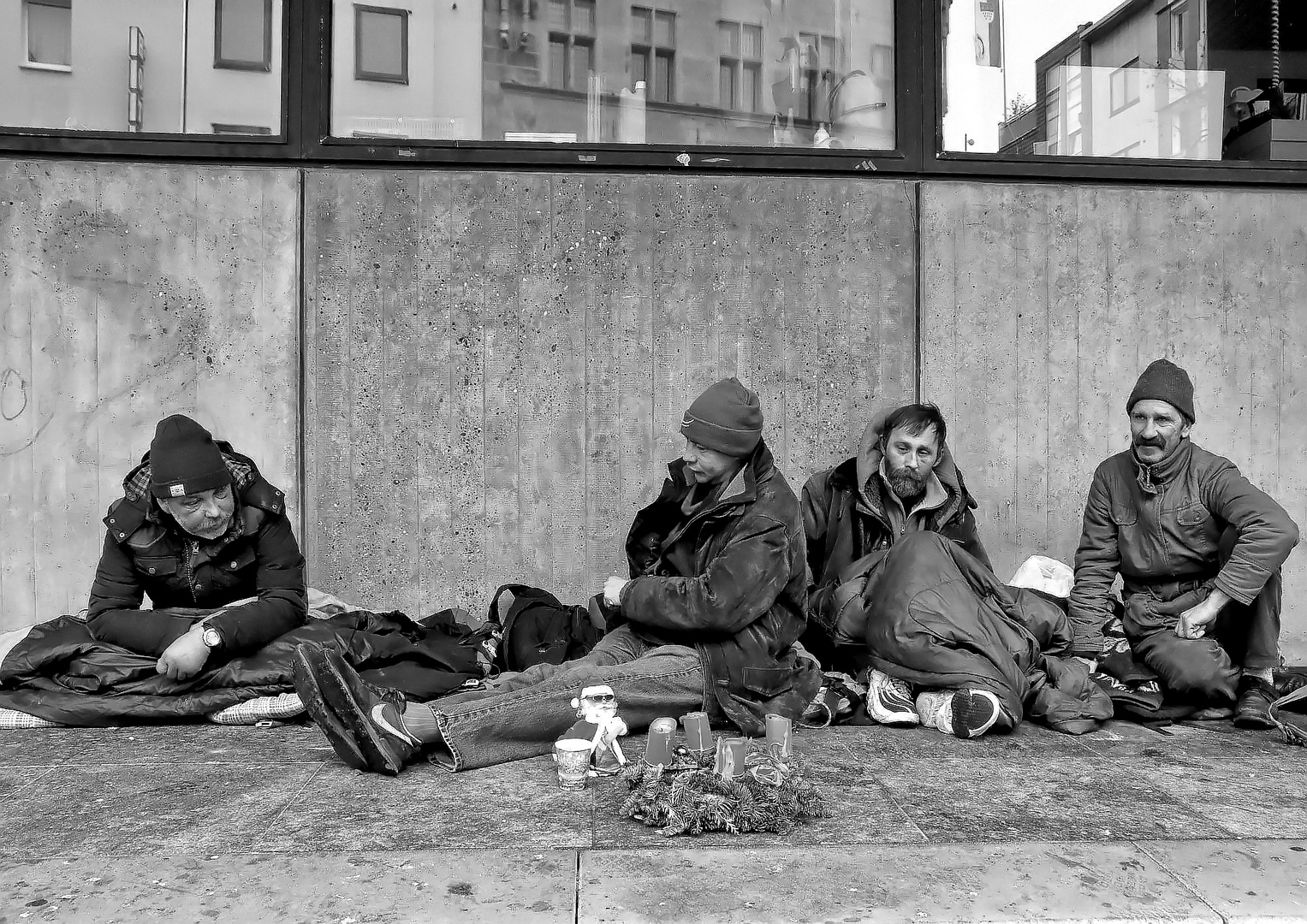 Advent und Obdachlos 