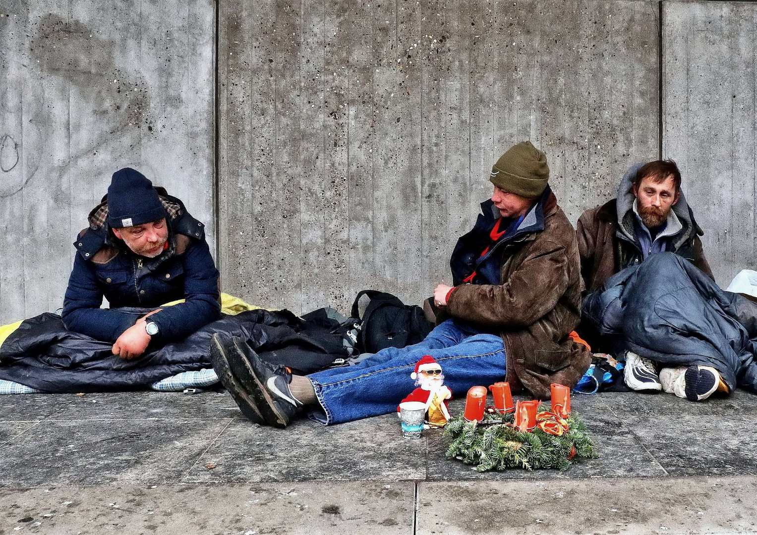 Advent und Obdachlos