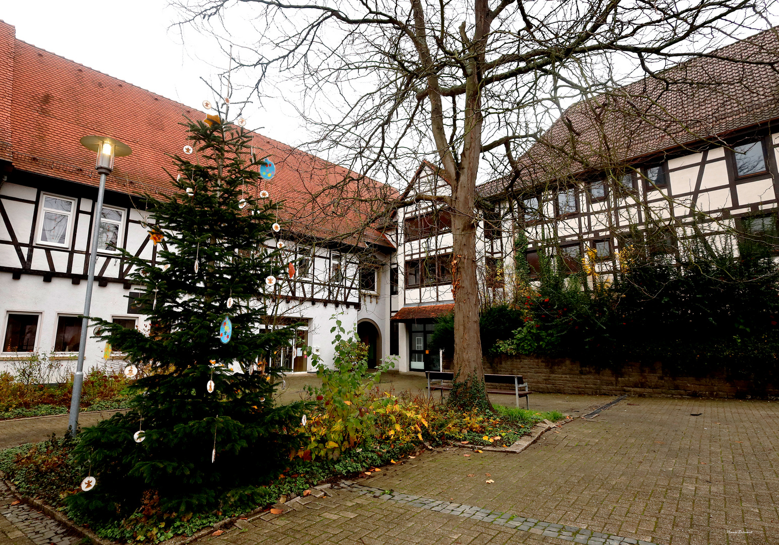 Adventliche Stimmung im Museumsdorf Kürnbach