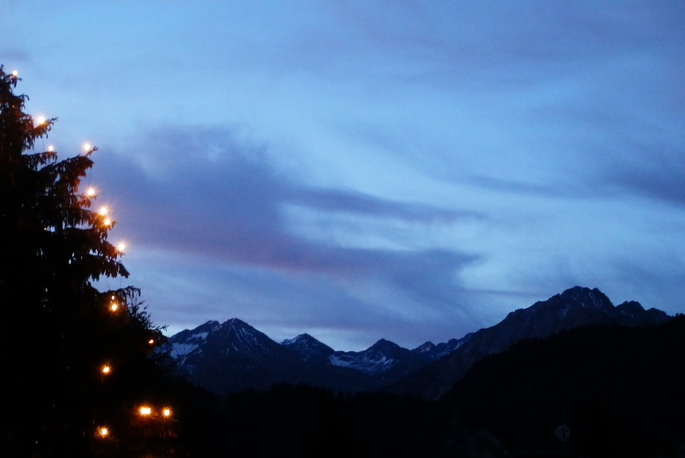 Adventmorgen in Oberstdorf