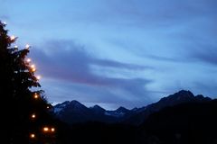 Adventmorgen in Oberstdorf