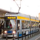 Advents-Express der Leipziger Straßenbahn