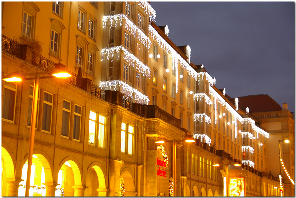 Adventsbeleuchtung in Dresden