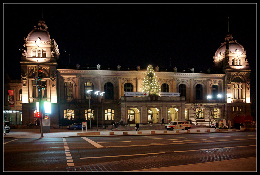 Adventsgrüße von der Historischen Stadthalle in Wuppertal-Elberfeld