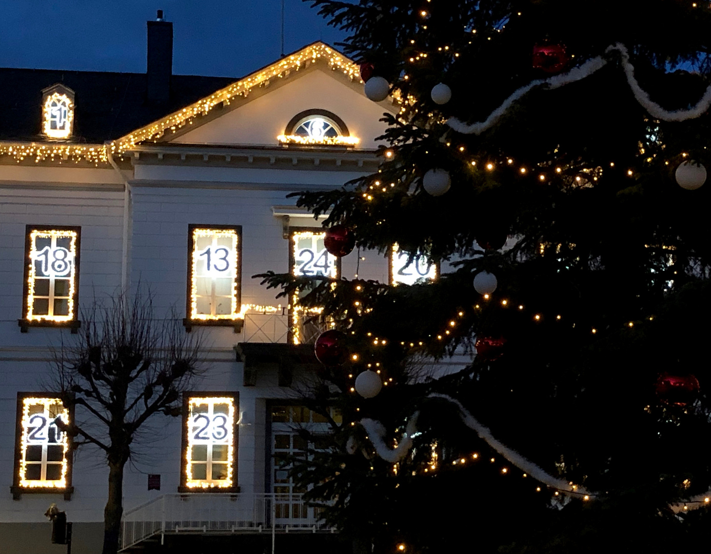 Adventskalender in voller Pracht