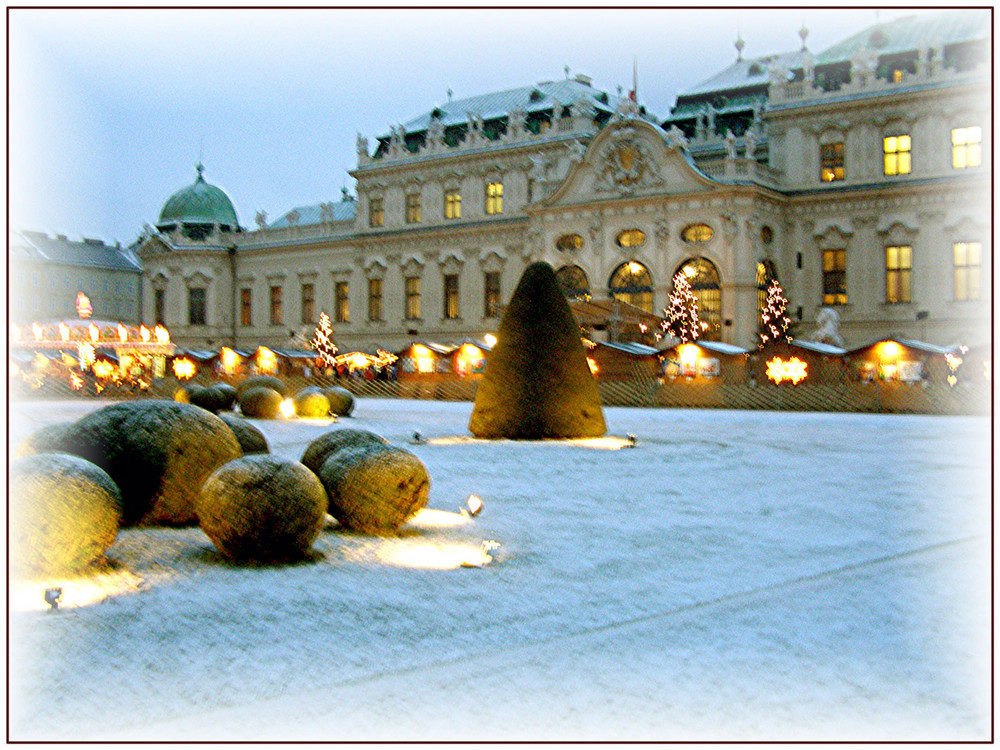 Adventspaziergang Wien - Belvedere