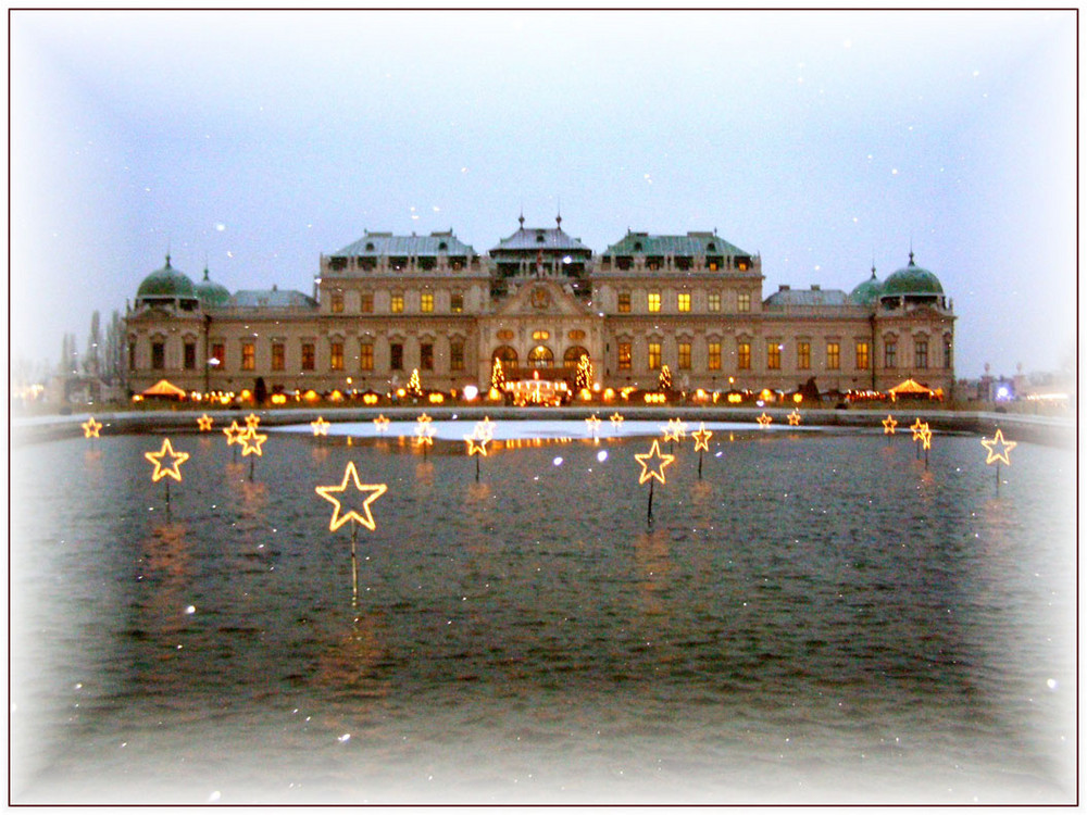 Adventspaziergang Wien- Belvedere 1