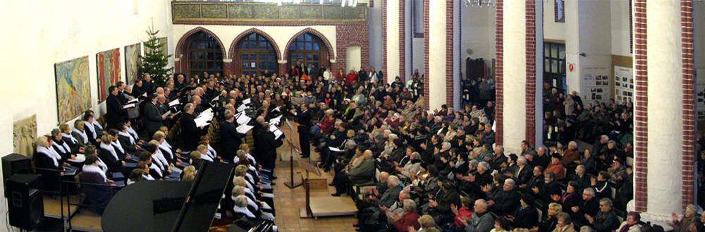 Adventssingen in der Mönchskirche in Salzwedel