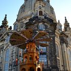 Adventsstimmung an der Dresdner Frauenkirche
