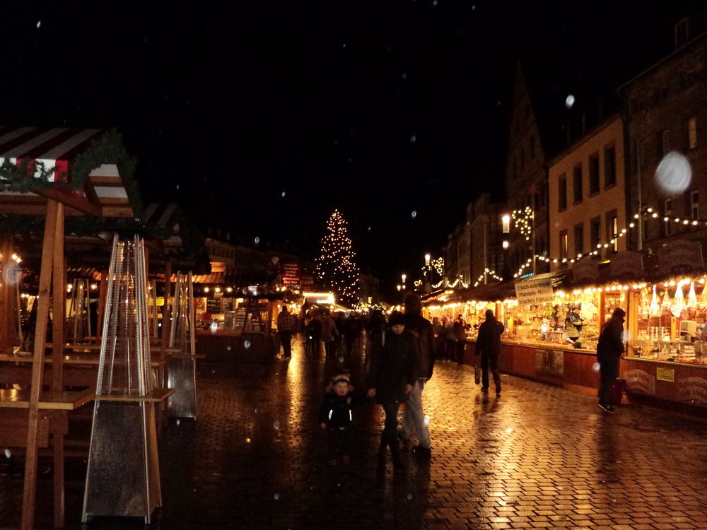 Adventsstimmung in Bayreuth (Seite zur Stadtkirche)