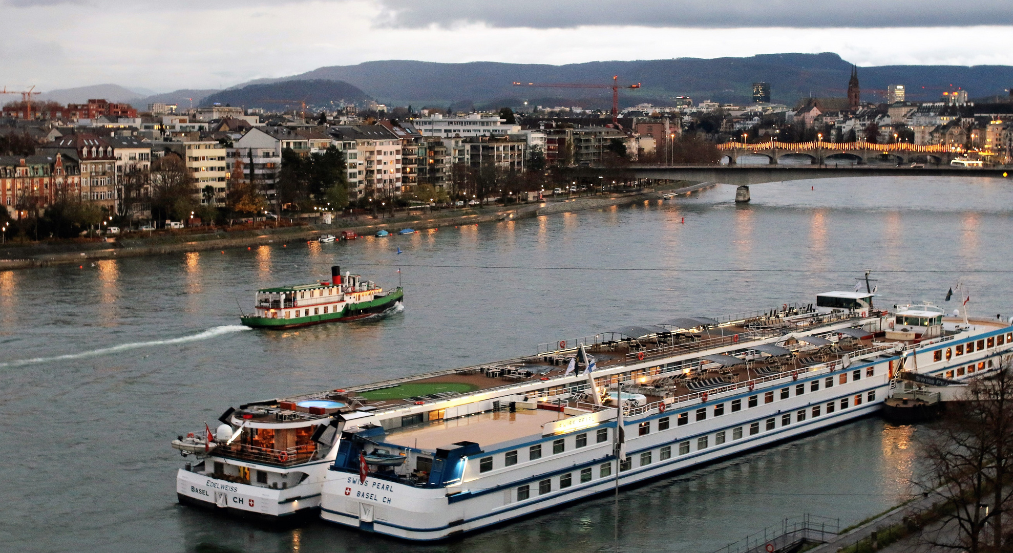 Advenzszeit am Rhein