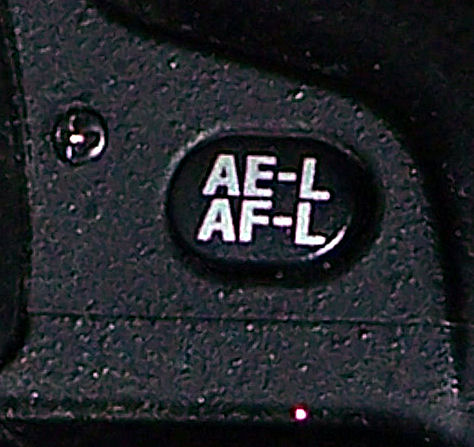 AE-L AF-L Druckknopf an der Nikon D80