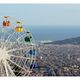 Barcelona vom Tibidabo aus gesehen