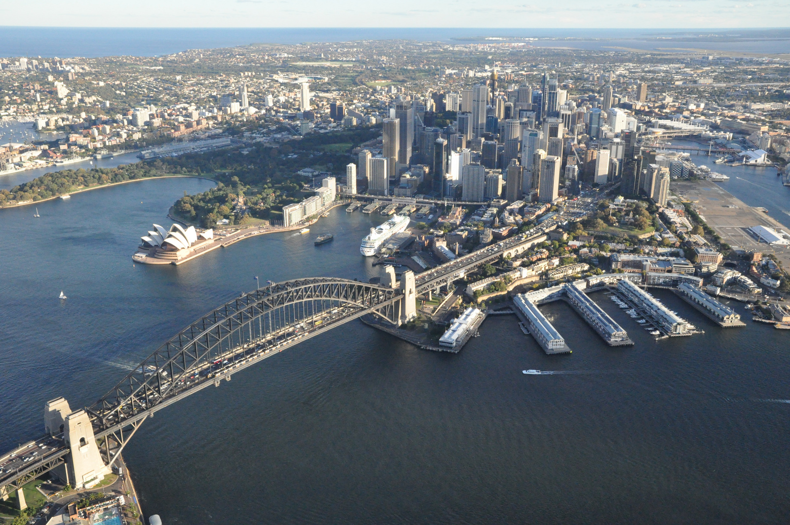 Aearial View of Sydney CBD