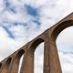 Alte Eisenbahnbrcke in Frankreich