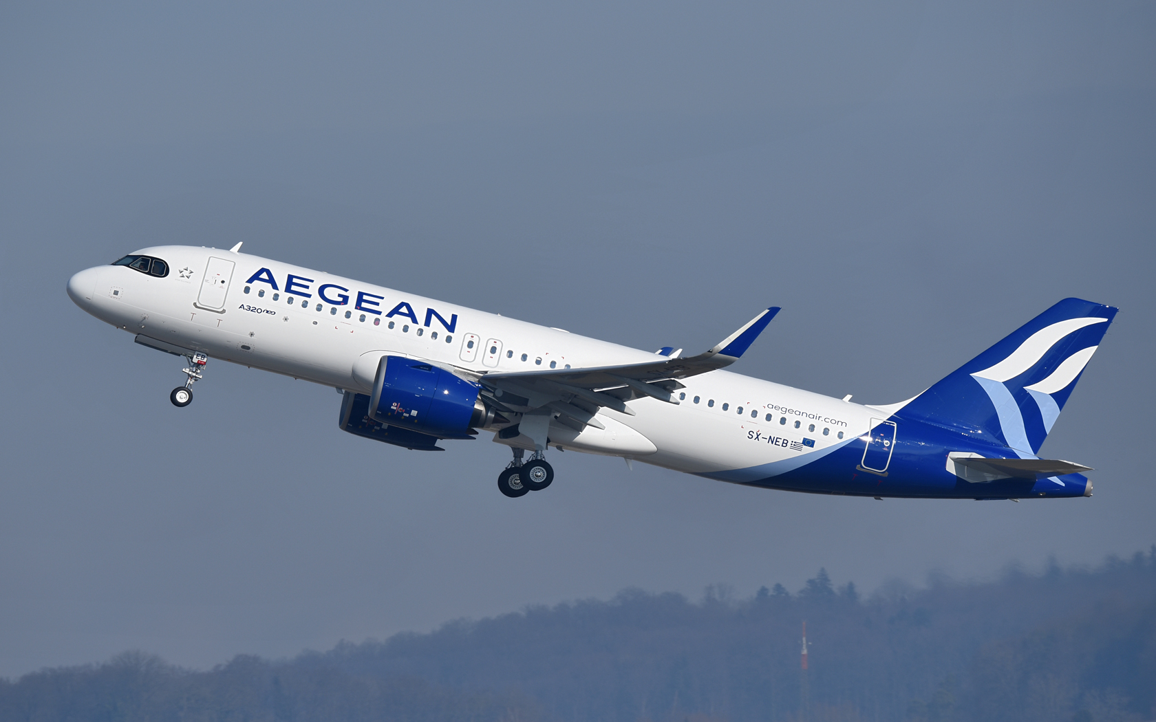 Aegean Airlines A 320 NEO SX-NEB 