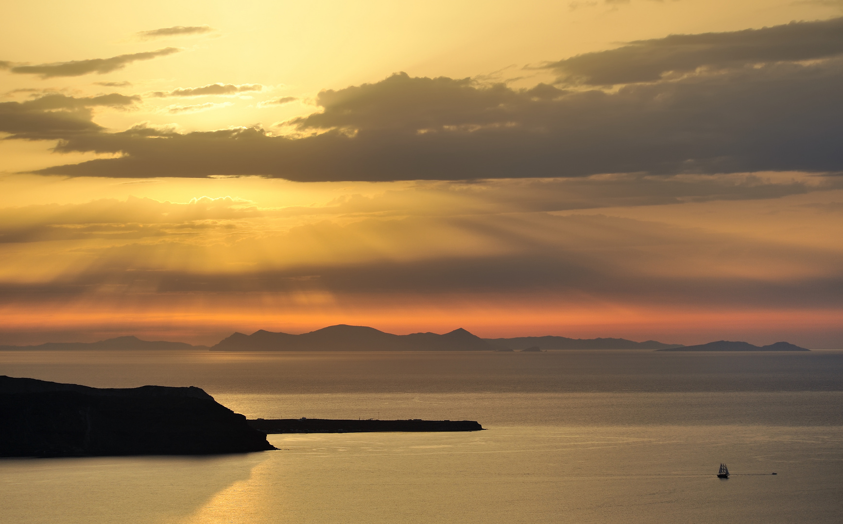 *aegean sunset*