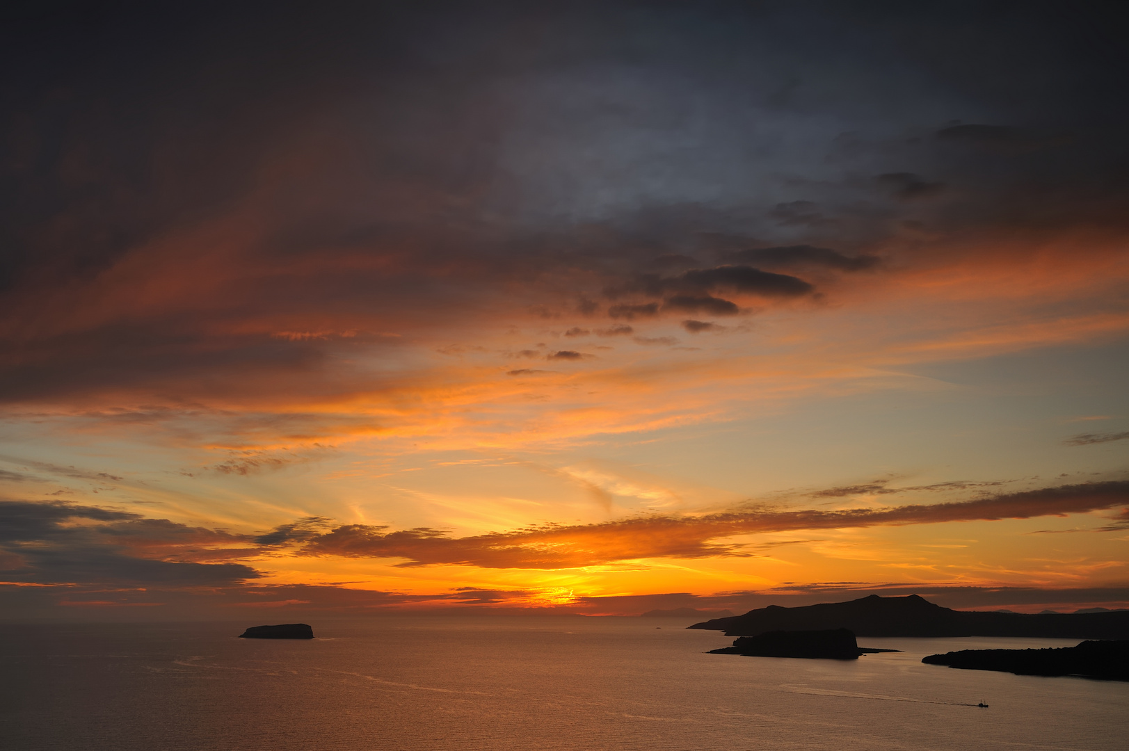 *aegean sunset II*