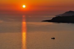 *aegean sunset III*