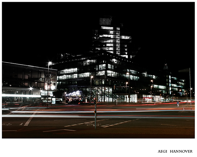 Aegi am Hannover Foto & Bild | architektur, architektur bei nacht ...