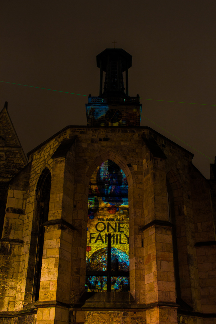 Aegidienkirche bei "Hannover leuchtet"