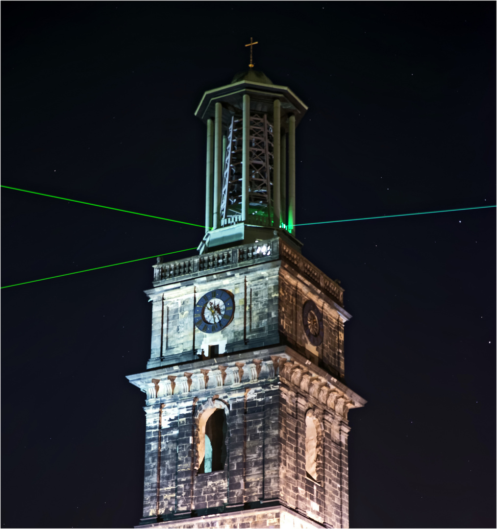 Aegidienkirche Hannover Laser