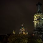 Aegidienkirche und das neue Rathaus Hannover