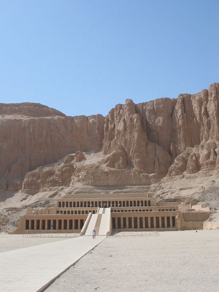 Ägypten 10 / Terrassentempel von Hatschepsut