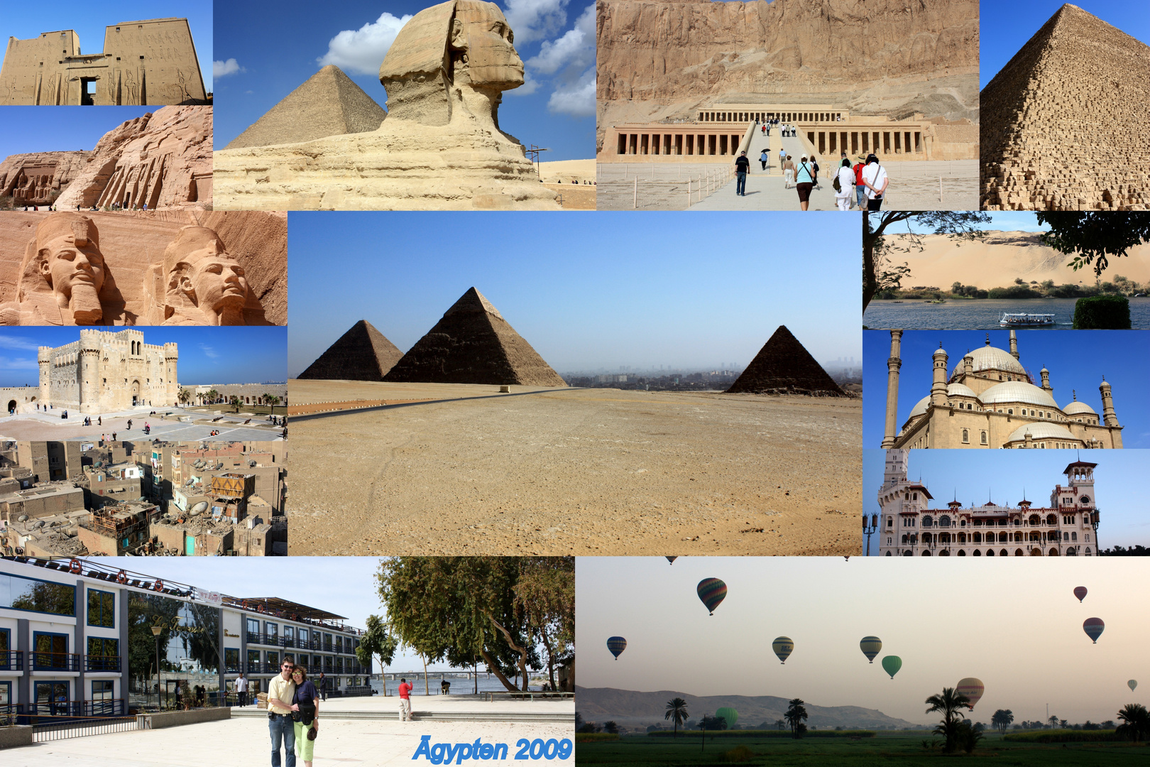 Ägypten - Collage