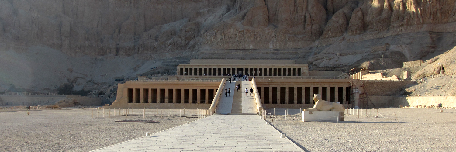 Ägypten, Luxor - Totentempel der Hatschepsut 