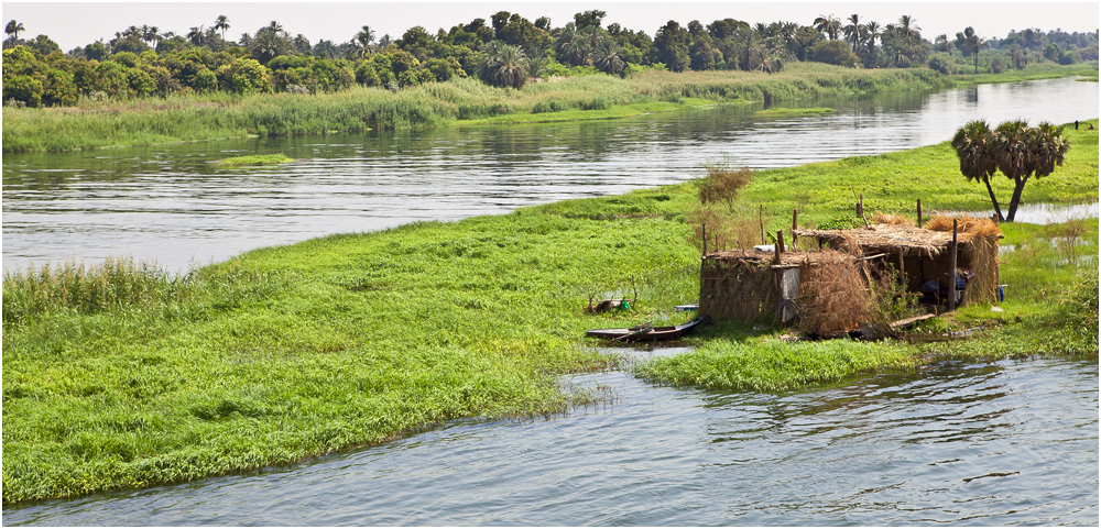 Agypten Nil Grune Insel Foto Bild Landschaft Bach Fluss See Reisen Bilder Auf Fotocommunity
