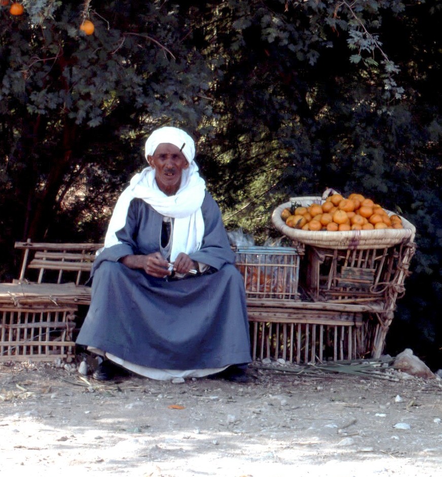 Ägypten - Orangenverkäufer