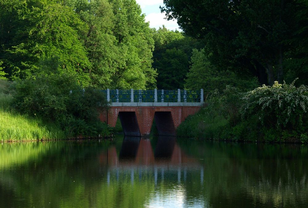 Ägyptische Brücke im Branitzer Park Cottbus