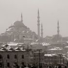 Ägyptischer Basar, Süleymaniye Moschee, Schnee, Tauben und so ...