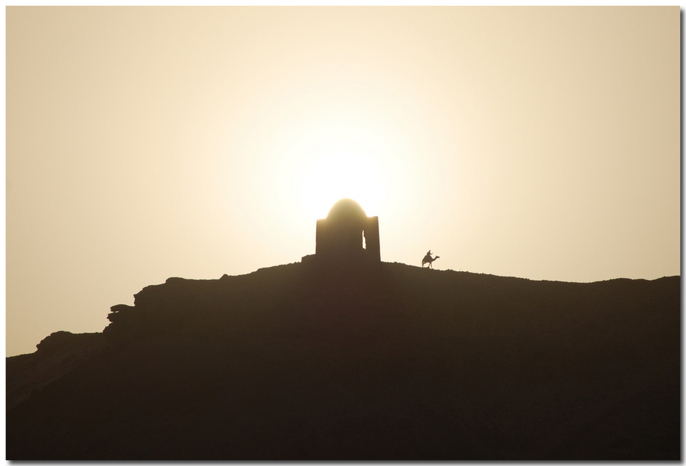 Ägyptischer Sonnenuntergang