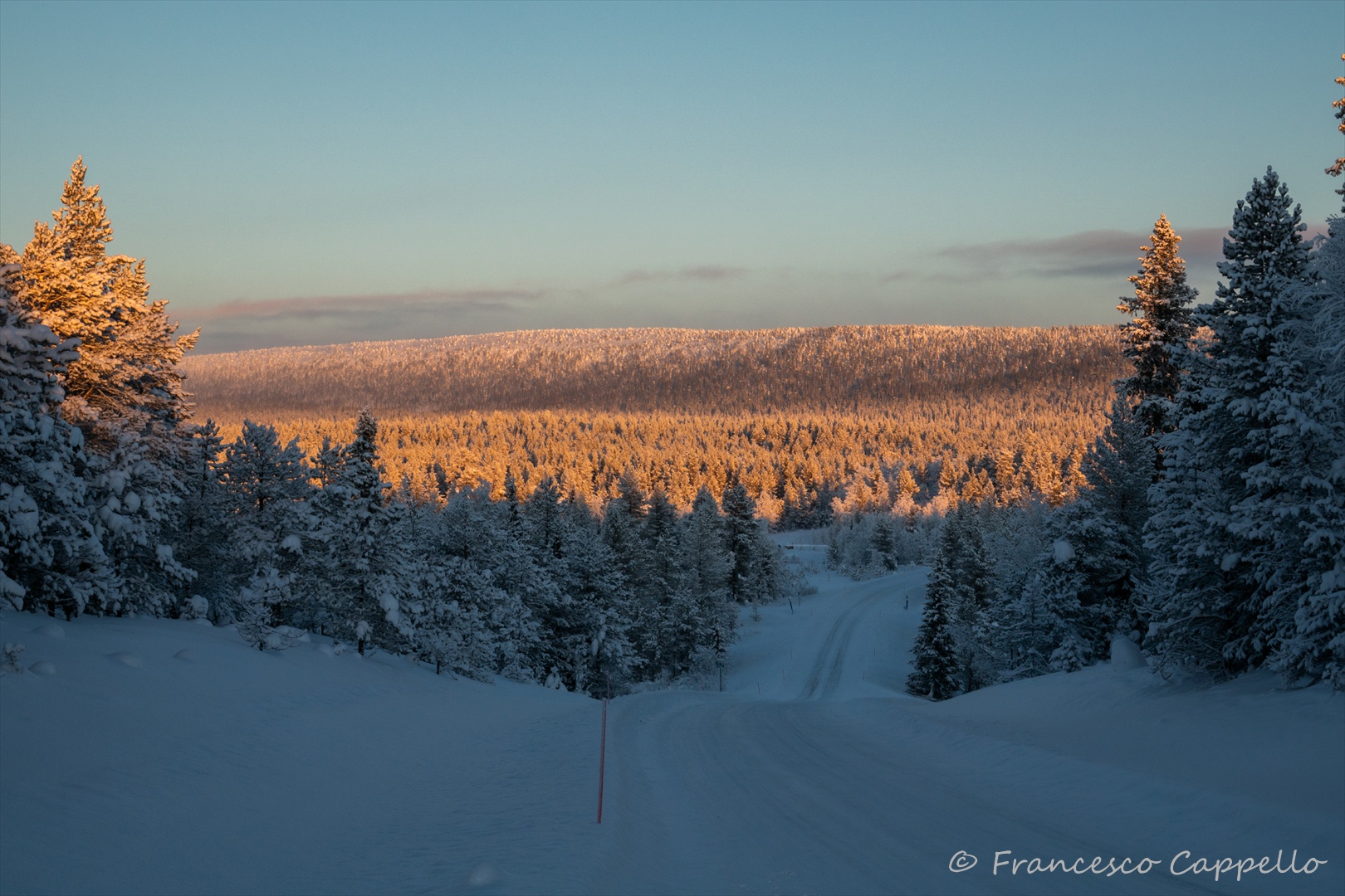 Äkäskerotunturi im "Abendlicht"