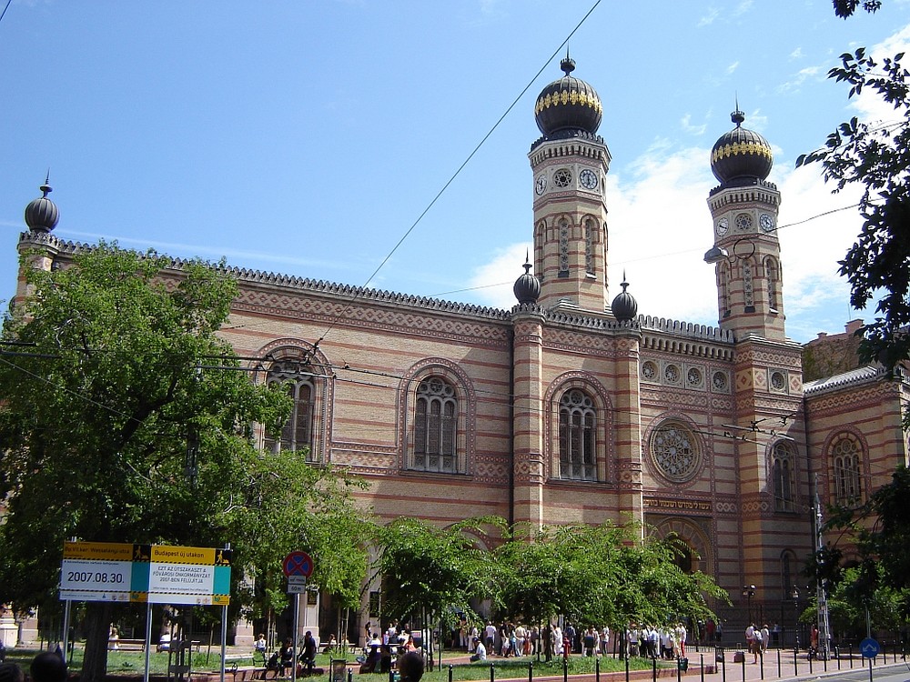 Aelteste Synagoge Europas in Budapest