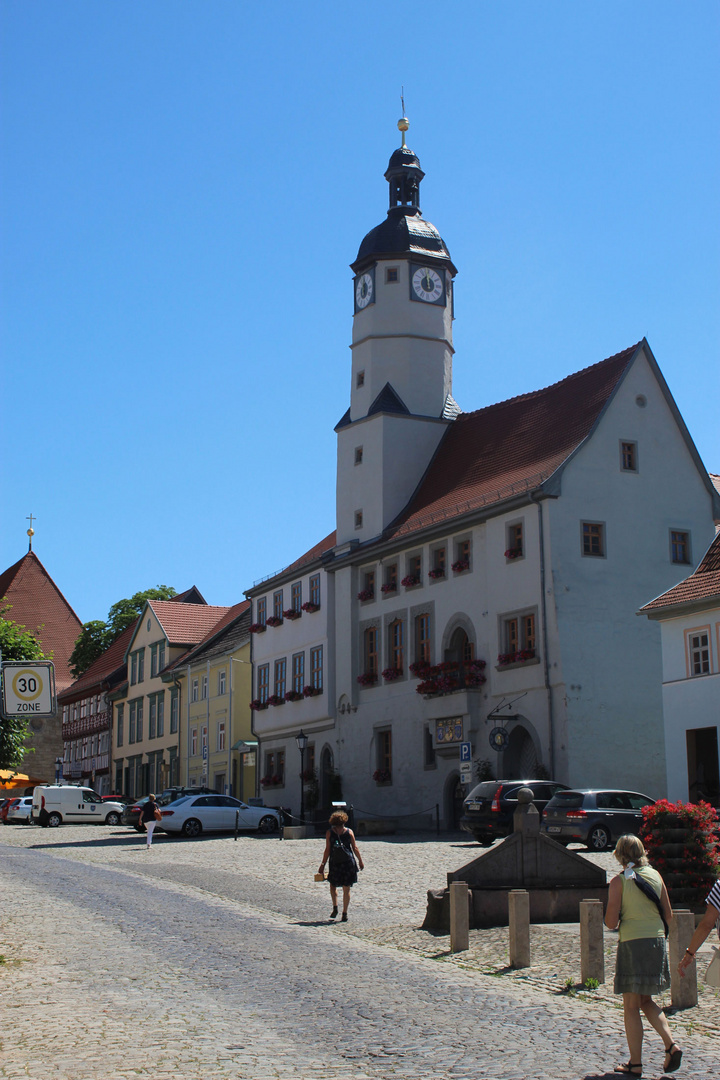 ältestes Rathaus Thüringens in Weissensee