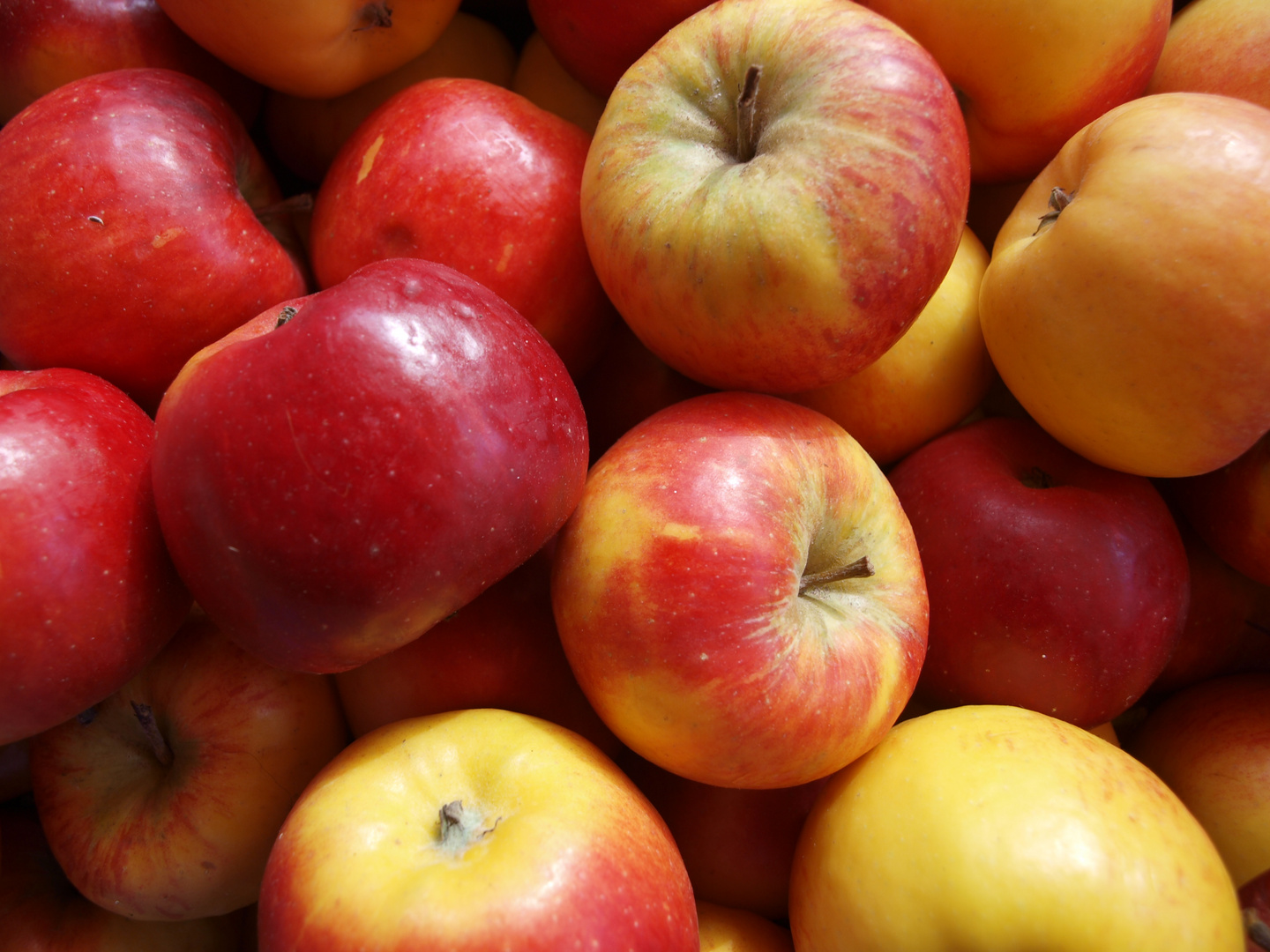 Äpfel auf dem Markt