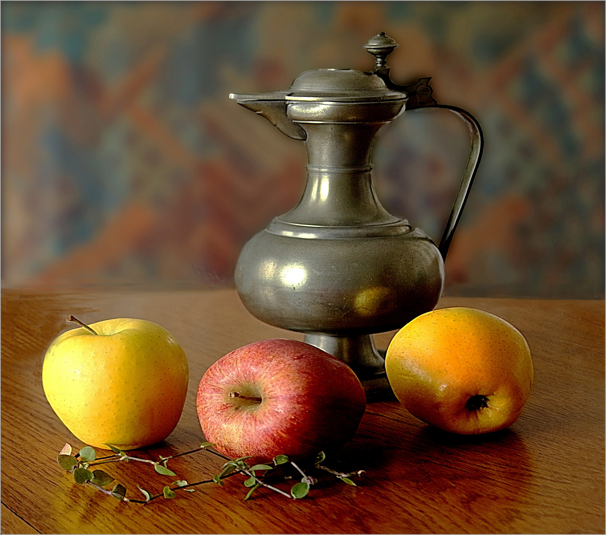 Äpfel mit Kanne Foto &amp; Bild | fotos, spezial, natur Bilder auf ...