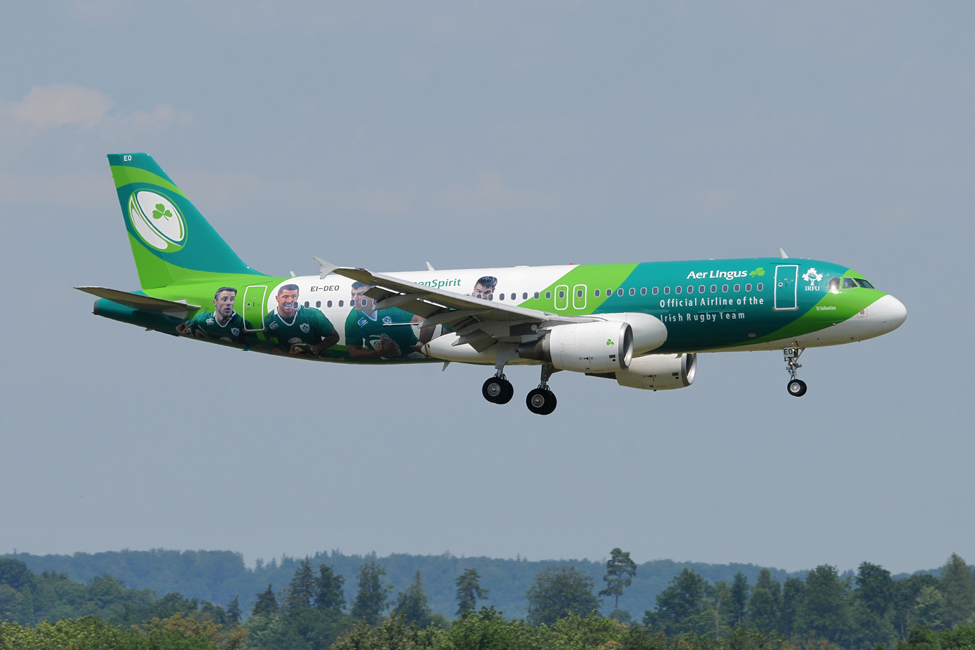 Aer Lingus A 320 Rugby EI- DEO