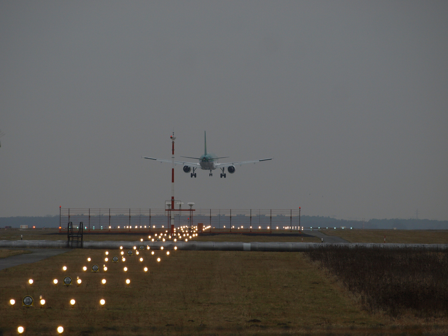 Aer Lingus kurz vor der Landung in SXF/ EDDB