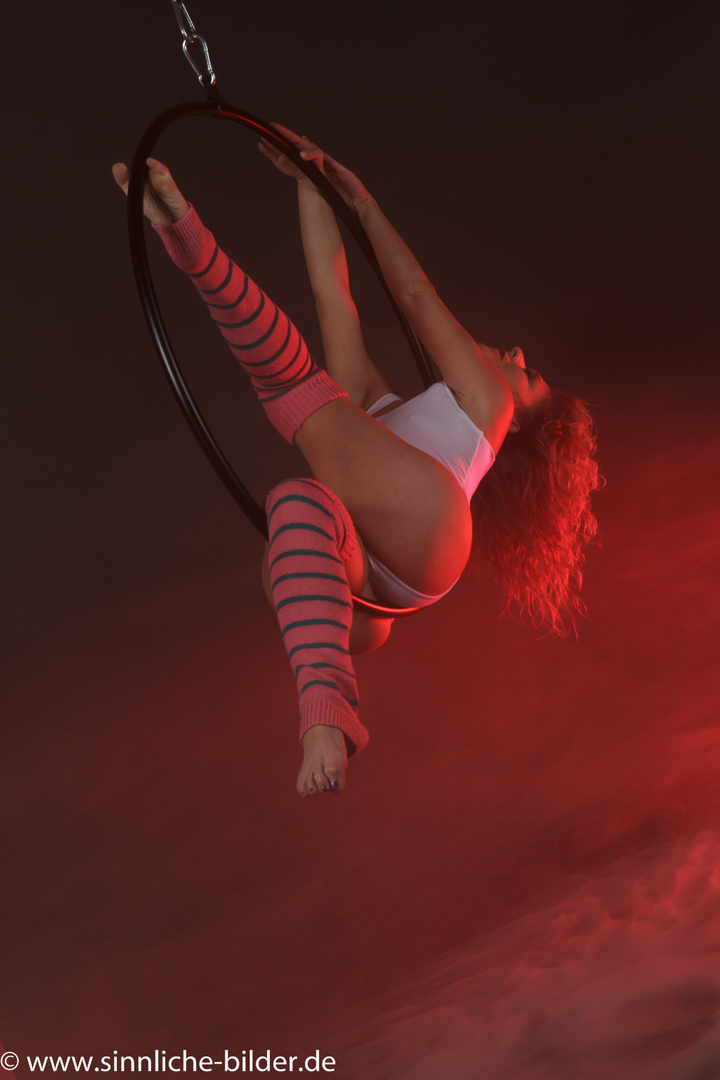 Aerial Hoop and Fog